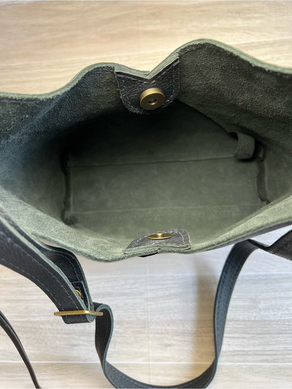 Portland Leather Naomi Night Owl Shoulder Crossbody Bag Small - Picture 10 of 12